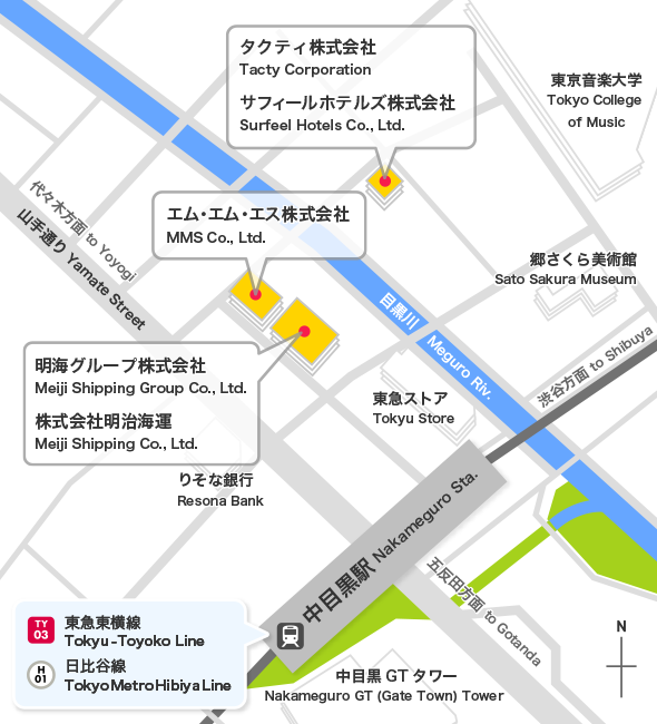 アクセスマップ